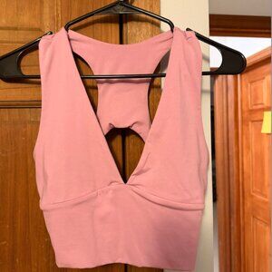 Pink Crop Top, size M